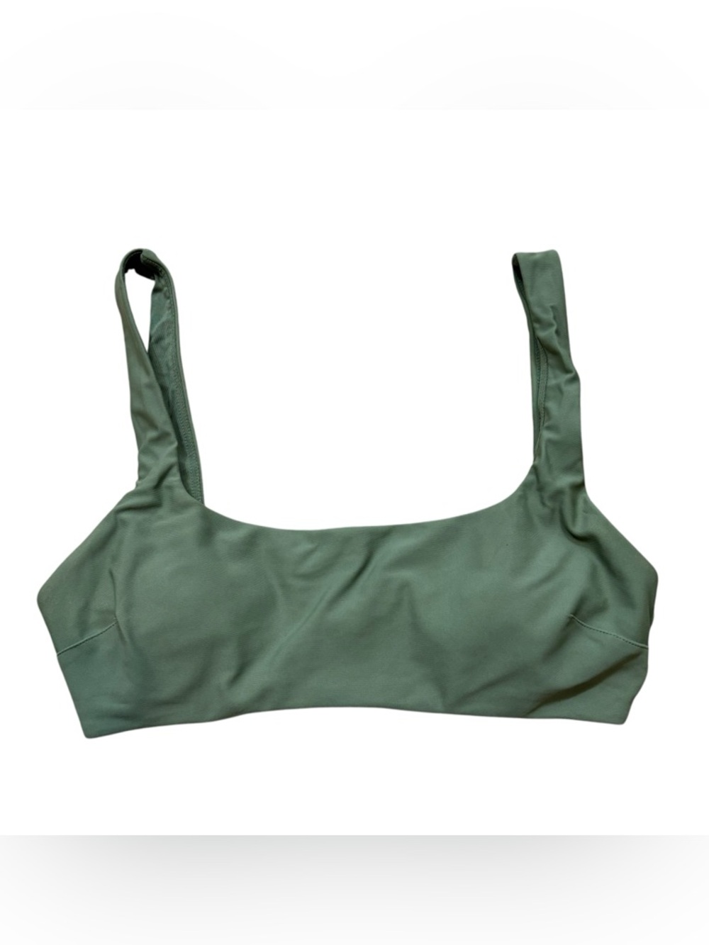 Ladies Aerie Scoop Neck Green Bikini Top
Size Small